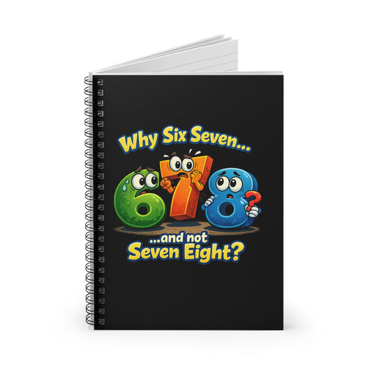 Spiral Notebook — Ruled Line (6" x 8", 118 Pages)