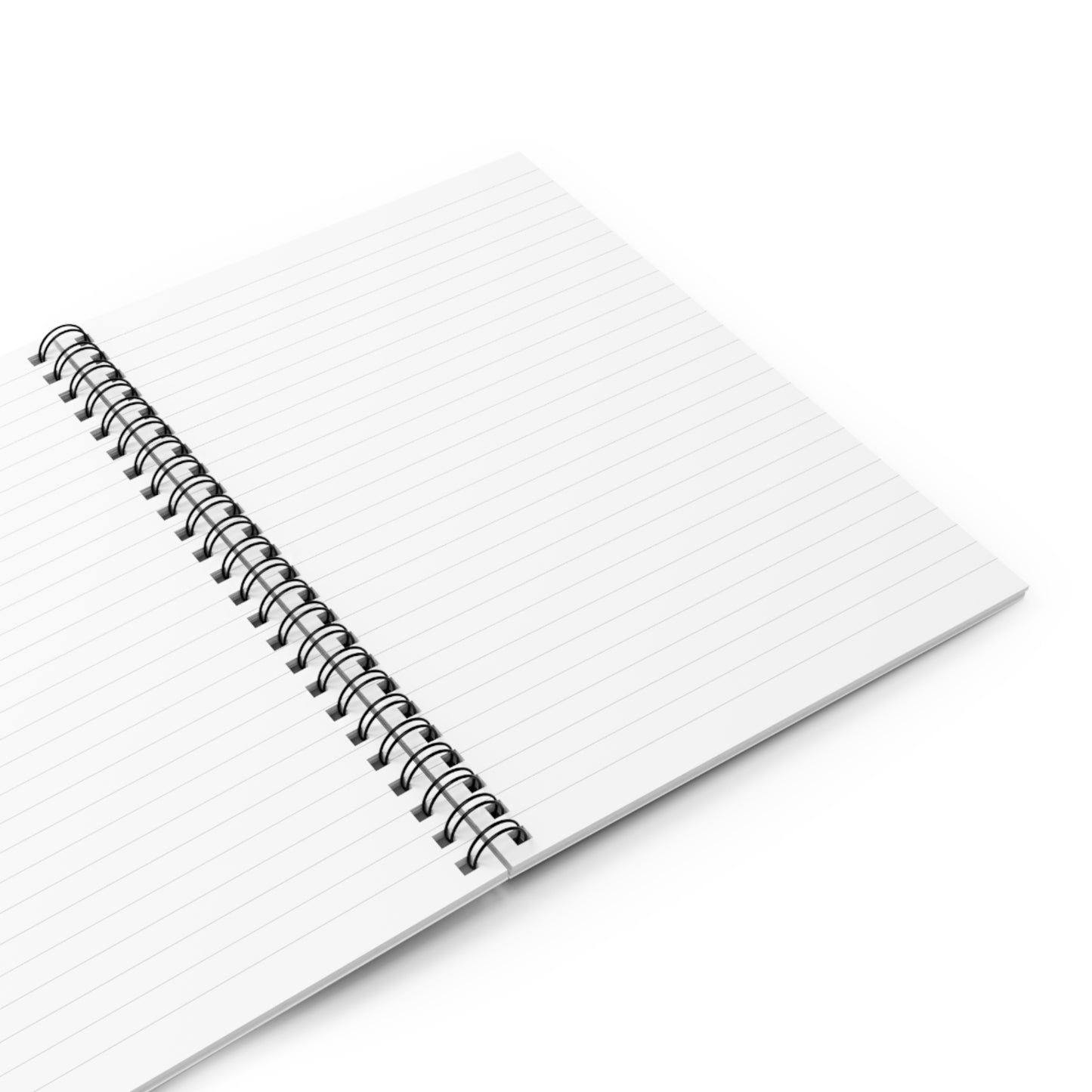 Spiral Notebook — Ruled Line (6" x 8", 118 Pages)
