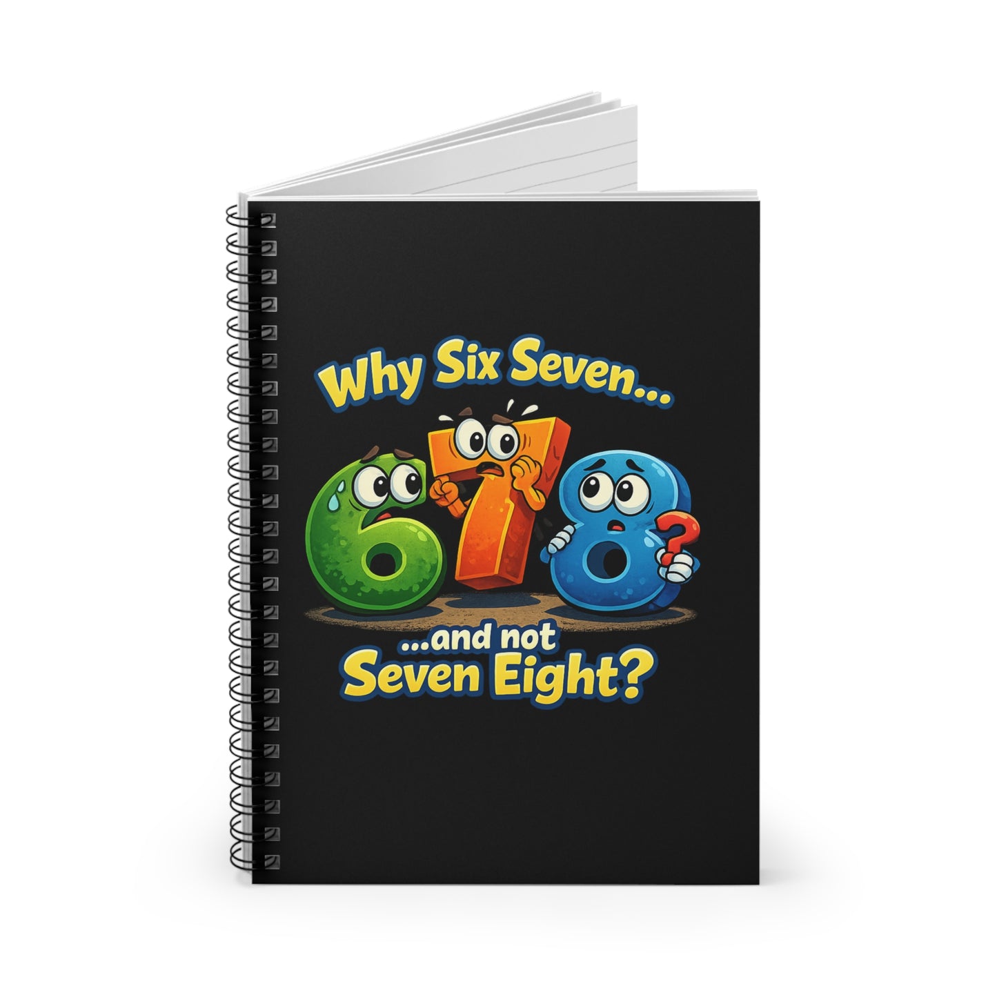 Spiral Notebook — Ruled Line (6" x 8", 118 Pages)